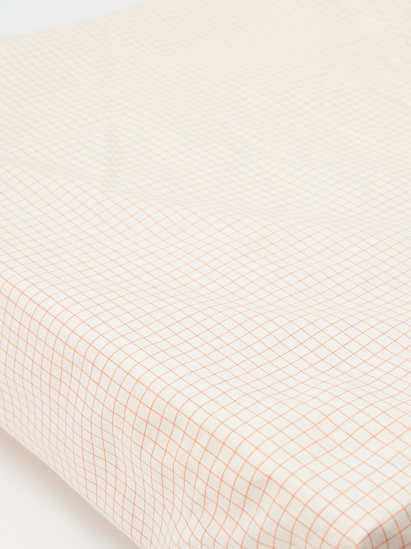 Lenzuolo con angoli 1 persona (90x190) in cotone - Kiabi Home BIANCO - Kiabi