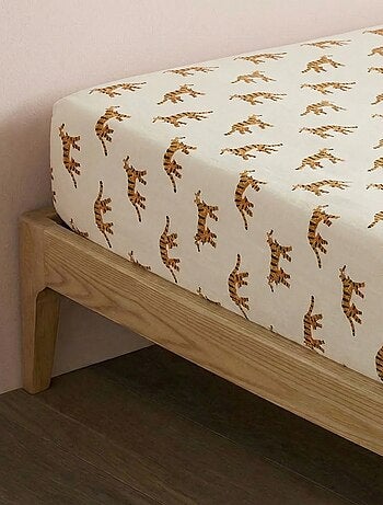 Lenzuolo con angoli 1 persona (90x190) in cotone - Kiabi Home