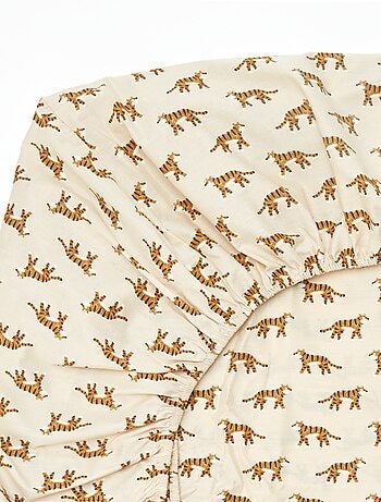 Lenzuolo con angoli 1 persona (90x190) in cotone - Kiabi Home