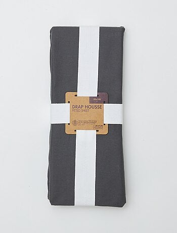 Lenzuolo con angoli 1 persona (90x190) in cotone - Kiabi Home