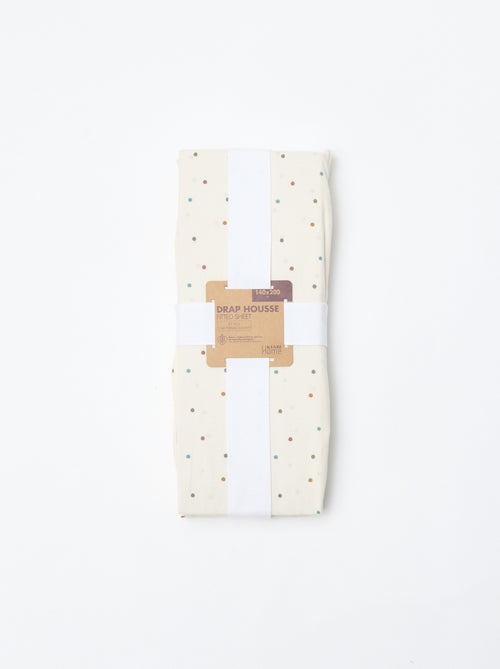 Lenzuolo con angoli 1 piazze (140x200) in cotone -  Kiabi Home - Kiabi