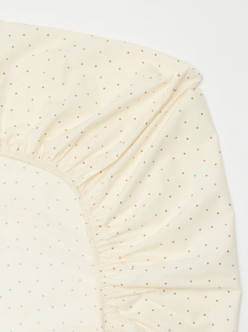 Lenzuolo con angoli 1 piazze (140x200) in cotone -  Kiabi Home - Kiabi