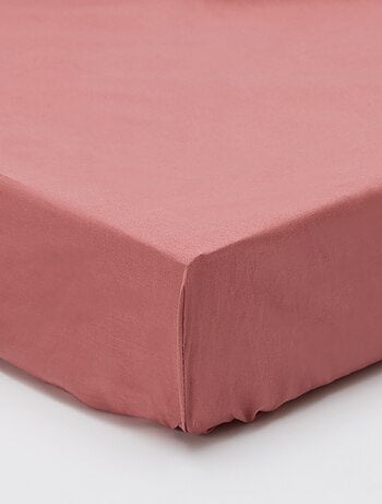 Lenzuolo con angoli 2 persone 160 x 200 cm in cotone - Kiabi Home