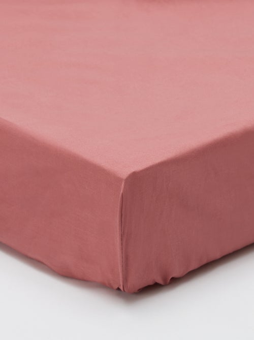 Lenzuolo con angoli 2 persone 160 x 200 cm in cotone - Kiabi Home - Kiabi Lenzuolo con angoli 2 persone 160 x 200 cm in cotone - Kiabi Home - Kiabi