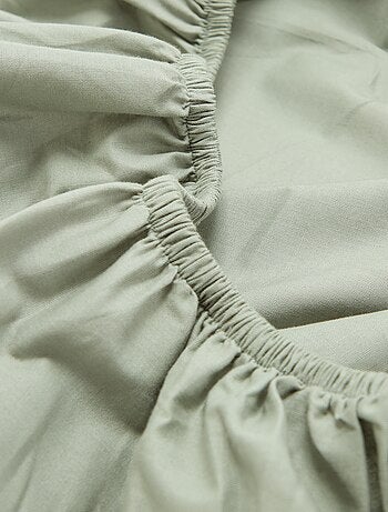 Lenzuolo con angoli matrimoniale 180 x 200 cm in cotone - Kiabi Home