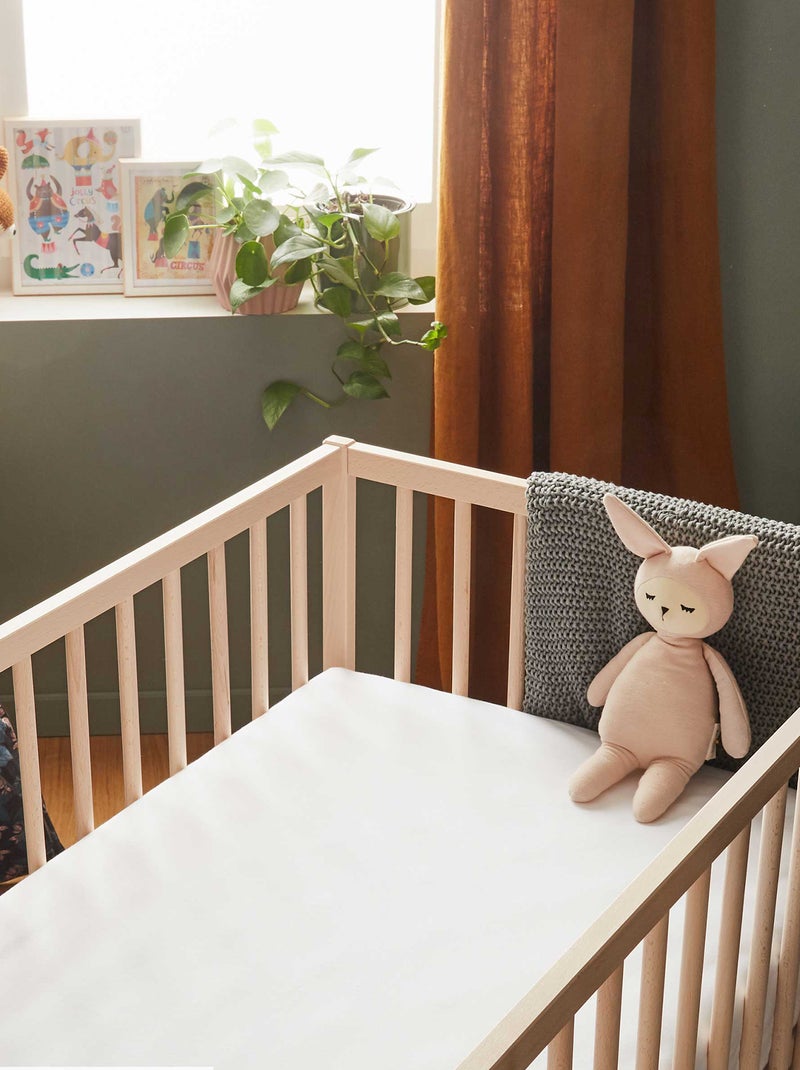 lenzuolo con angoli + copripiumone 2 in 1 'P'tit Albatros' BIANCO - Kiabi