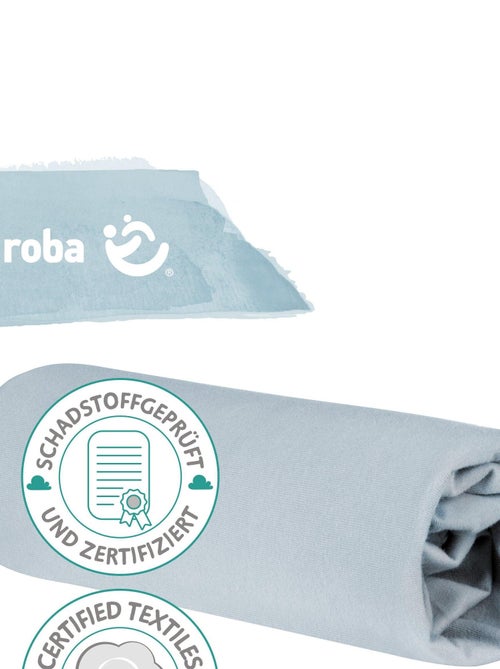 Lenzuolo con angoli estensibile per materasso bebè – ROBA "Lil Planet" - Kiabi