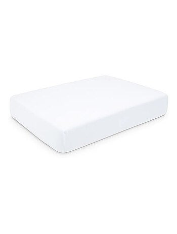 Lenzuolo con angoli in cotone biologico bianco