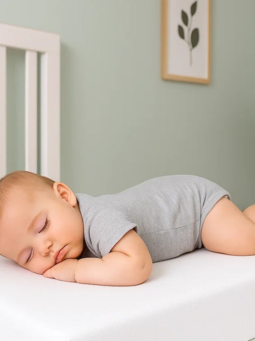 Lenzuolo con angoli in cotone biologico bianco - Kiabi