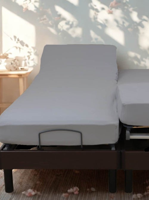 Lenzuolo con angoli in cotone elasticizzato per letto elettrico PAPILLON - Kiabi Lenzuolo con angoli in cotone elasticizzato per letto elettrico PAPILLON - Kiabi