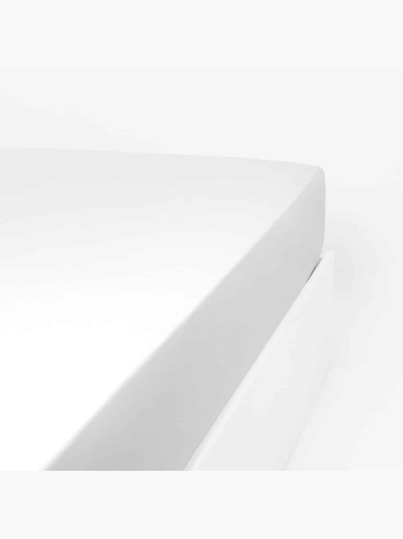 Lenzuolo con angoli in cotone elasticizzato per letto elettrico PAPILLON Grigio - Kiabi