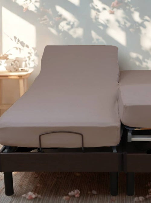Lenzuolo con angoli in cotone elasticizzato per letto elettrico PAPILLON - Kiabi Lenzuolo con angoli in cotone elasticizzato per letto elettrico PAPILLON - Kiabi