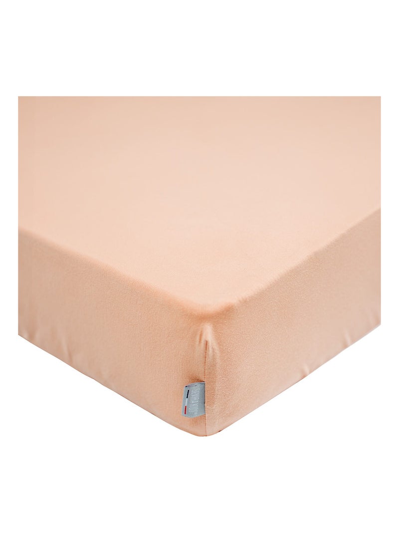 Lenzuolo con angoli in cotone | sevira kids | sevira kids Arancione chiaro - Kiabi