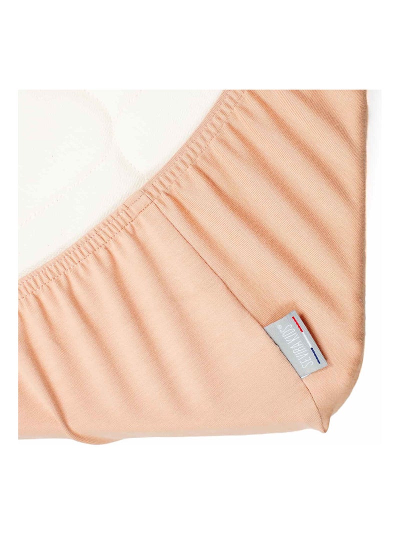 Lenzuolo con angoli in cotone | sevira kids | sevira kids Arancione chiaro - Kiabi