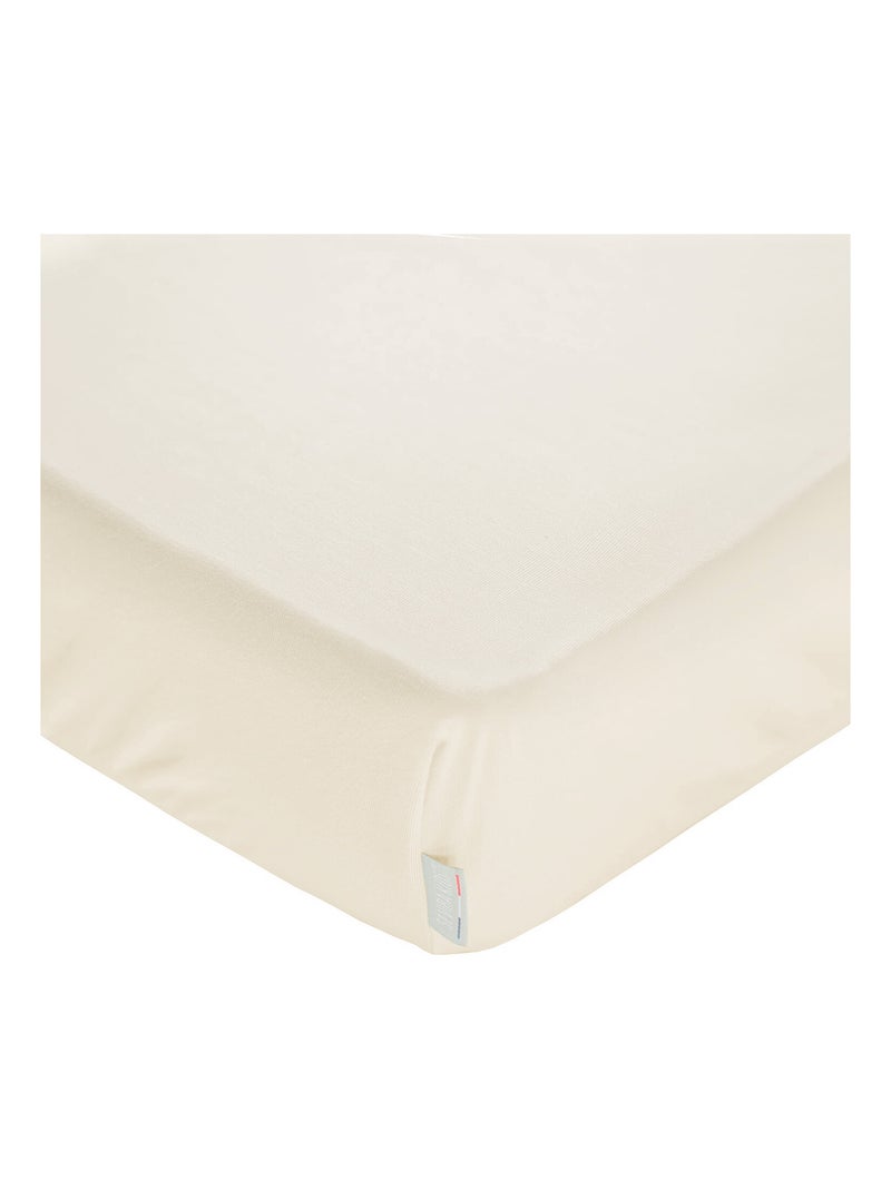 Lenzuolo con angoli in cotone | sevira kids | sevira kids Ecru - Kiabi