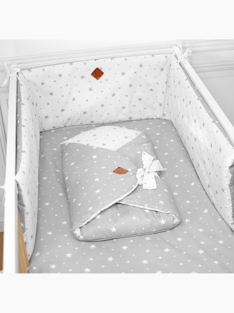 Lenzuolo con angoli in cotone | sevira kids | sevira kids Grigio - Kiabi