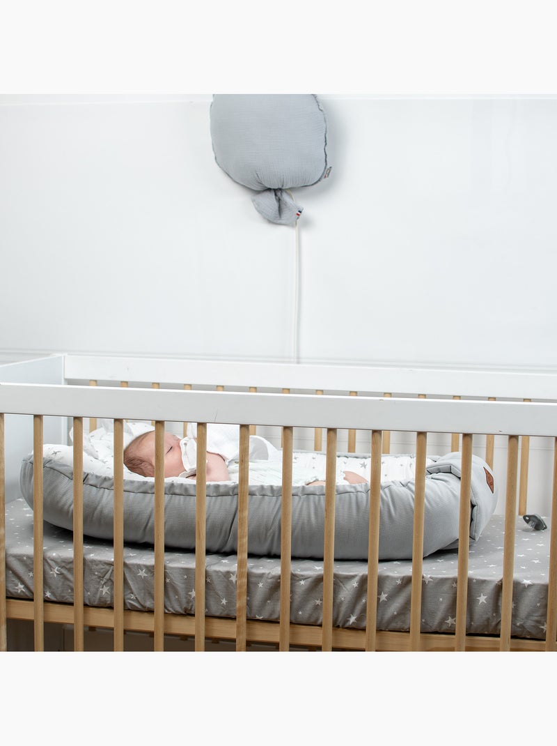 Lenzuolo con angoli in cotone | sevira kids | sevira kids Grigio - Kiabi