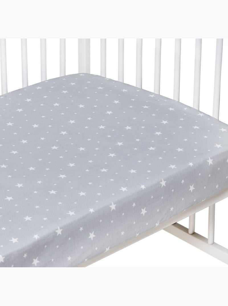 Lenzuolo con angoli in cotone | sevira kids | sevira kids Grigio - Kiabi
