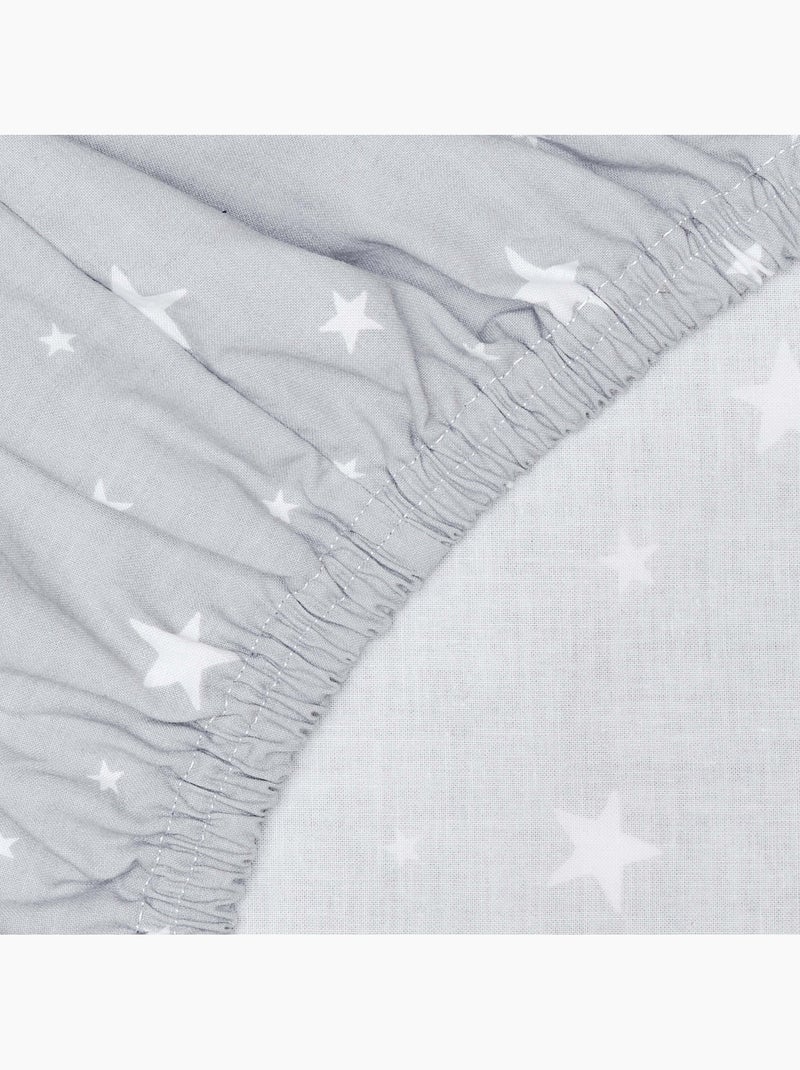 Lenzuolo con angoli in cotone | sevira kids | sevira kids Grigio - Kiabi