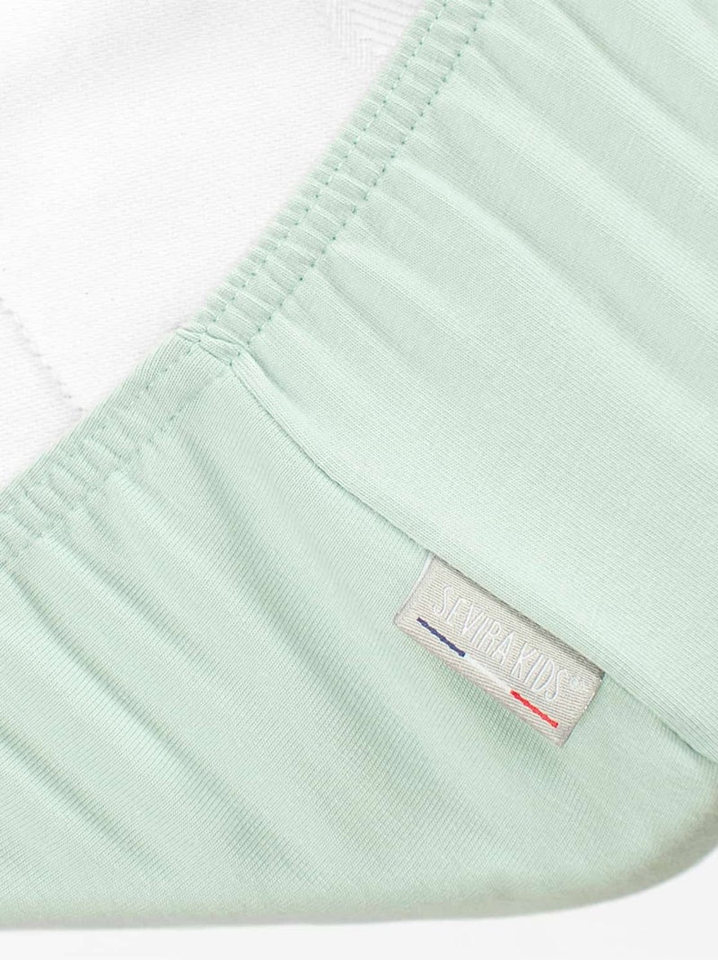 Lenzuolo con angoli in cotone | sevira kids | sevira kids Verde - Kiabi