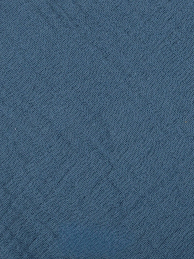 Lenzuolo con angoli in garza di cotone Alia PROMO LINGE Blu - Kiabi