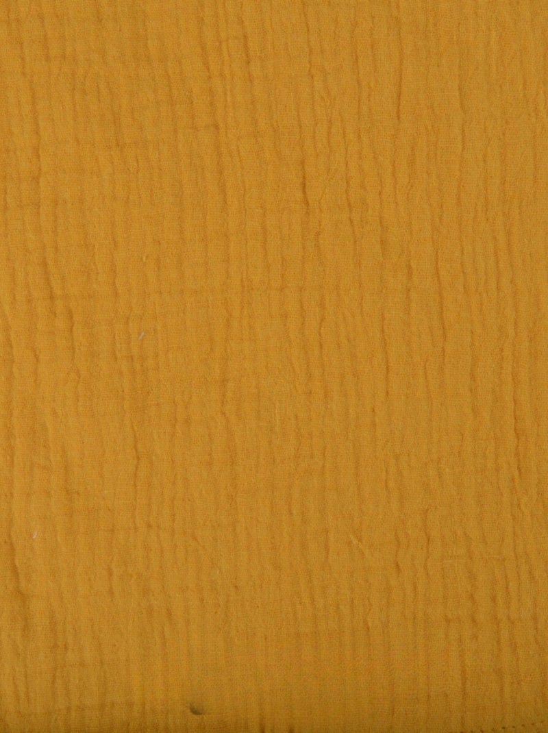 Lenzuolo con angoli in garza di cotone Alia PROMO LINGE Giallo - Kiabi