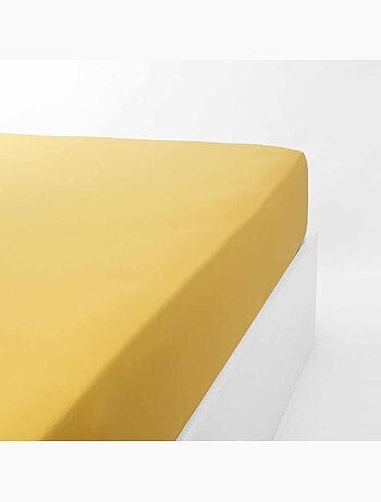 Lenzuolo con angoli in jersey di cotone elasticizzato a 120 fili DOUCEUR