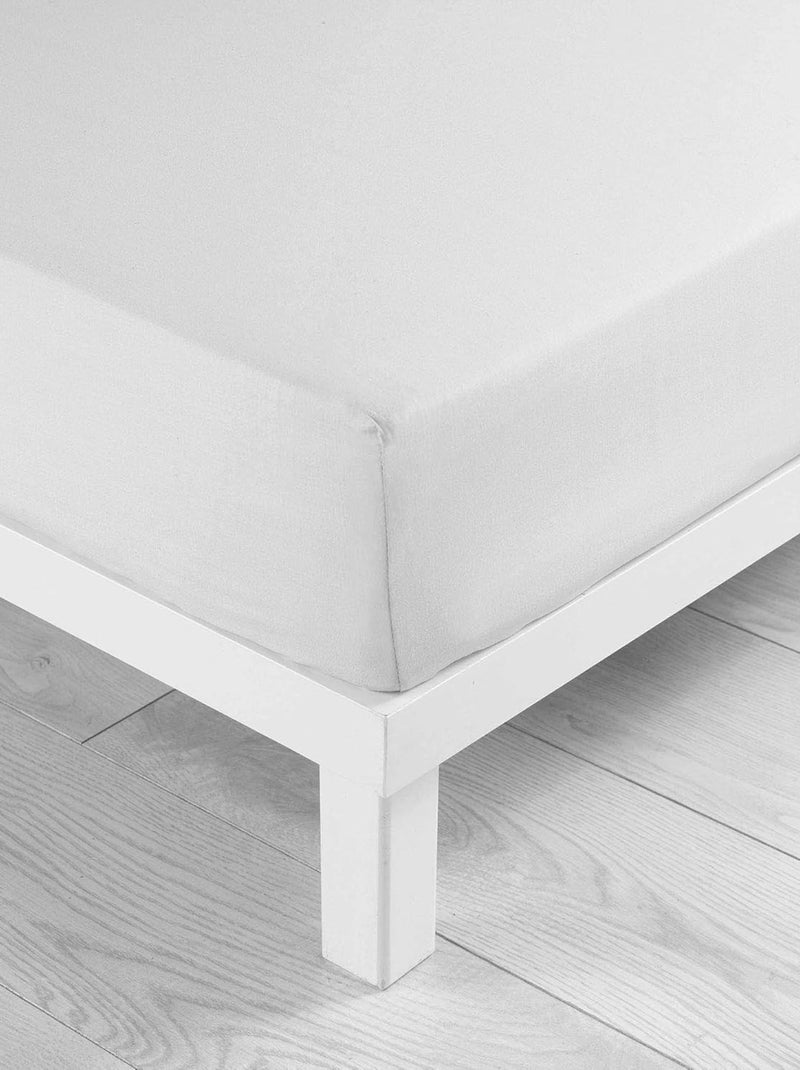 Lenzuolo con angoli in Microfibra Oscar Douceur d'Intérieur Bianco - Kiabi