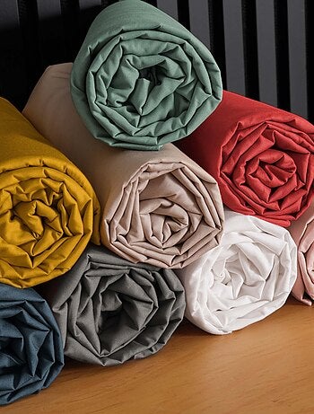 Lenzuolo con angoli in percalle di cotone percale Douceur d'Intérieur