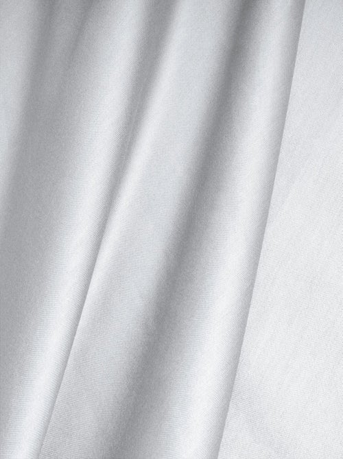 Lenzuolo con angoli in raso di cotone bianco - Kiabi