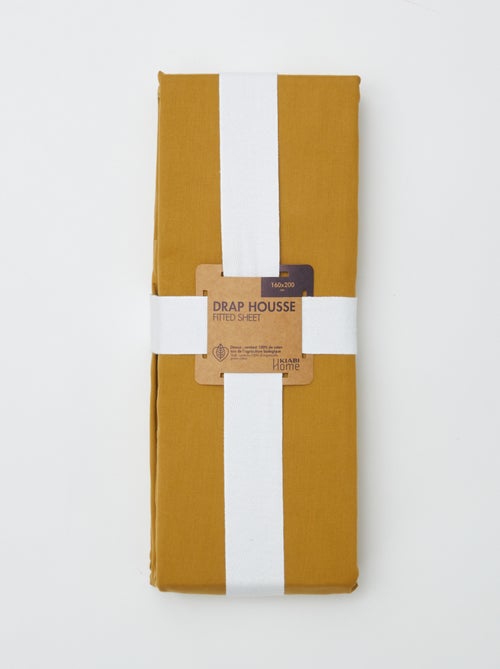 Lenzuolo con angoli matrimoniale (160x200cm) in cotone - Kiabi Home - Kiabi