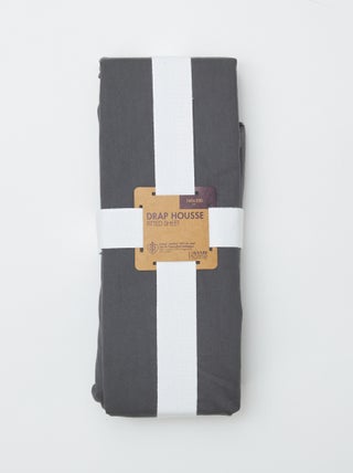 Lenzuolo con angoli matrimoniale (160x200cm) in cotone - Kiabi Home