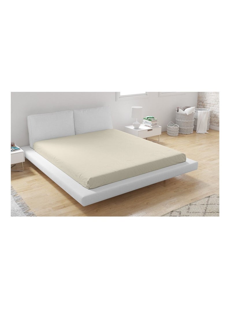 Lenzuolo con angoli micro Beige - Kiabi