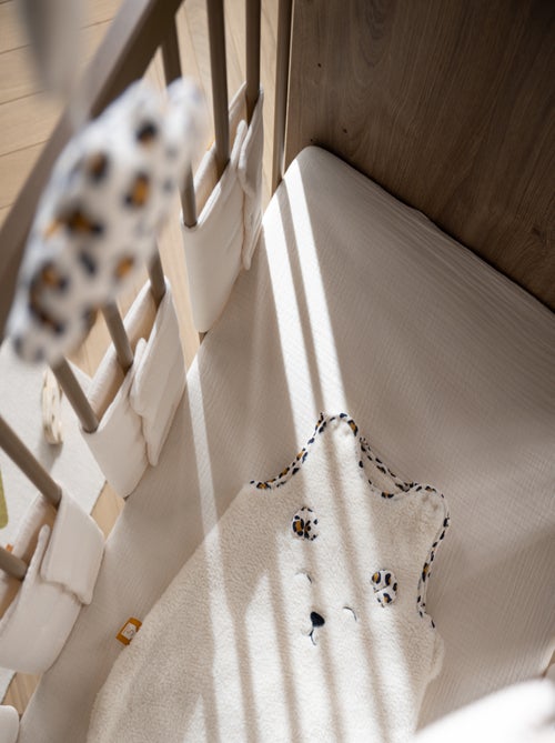 Lenzuolo con angoli morbido in garza di cotone per lettino - SAUTHON - Kiabi