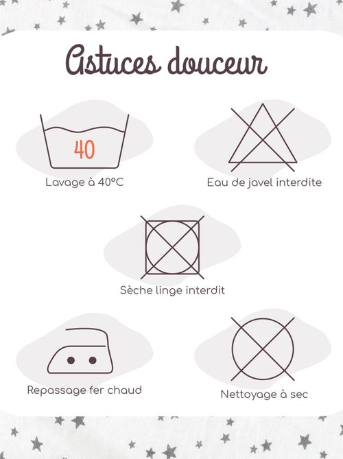 Lenzuolo con angoli per bambini - Kiabi