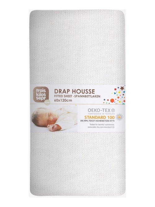 Lenzuolo con angoli per culla - Kiabi