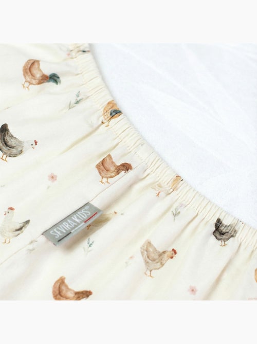 Lenzuolo con angoli per culla in cotone | sevira kids - Kiabi