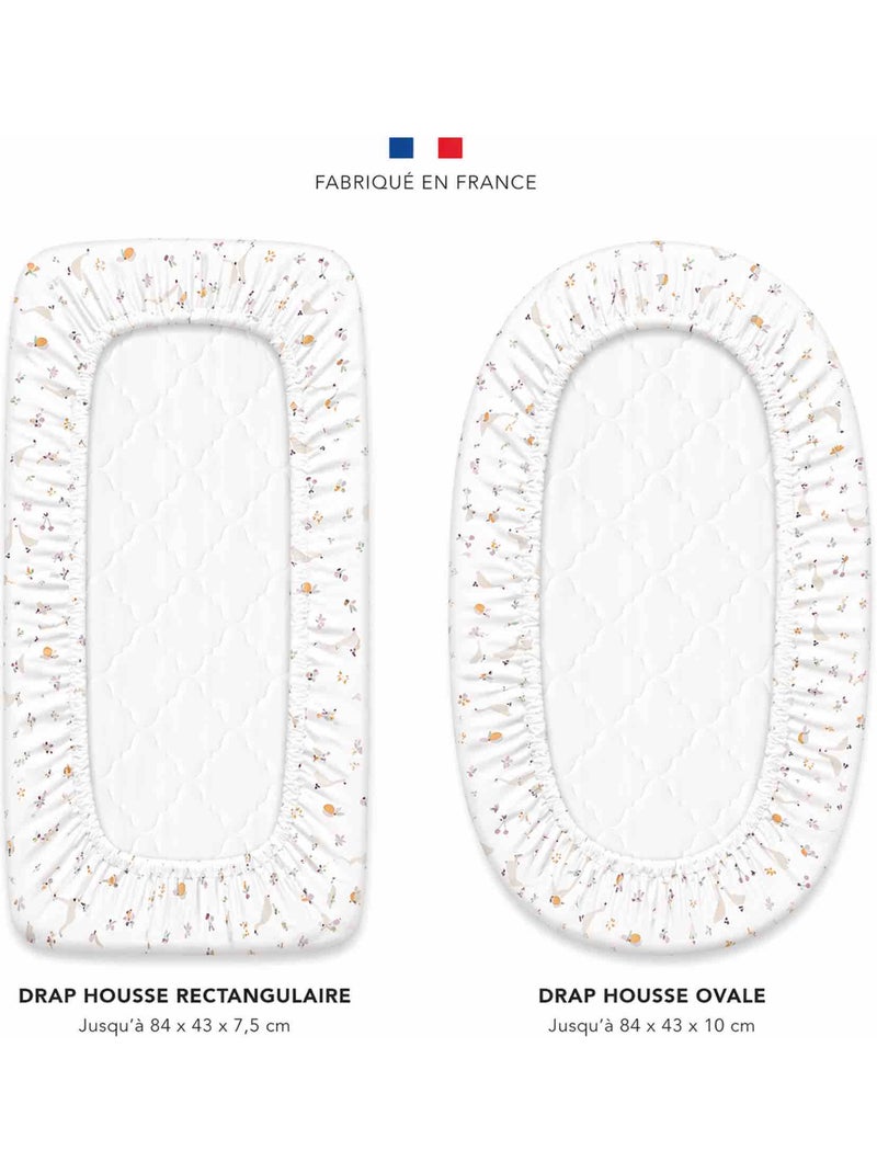 Lenzuolo con angoli per culla in cotone | SEVIRA KIDS Multicolore - Kiabi