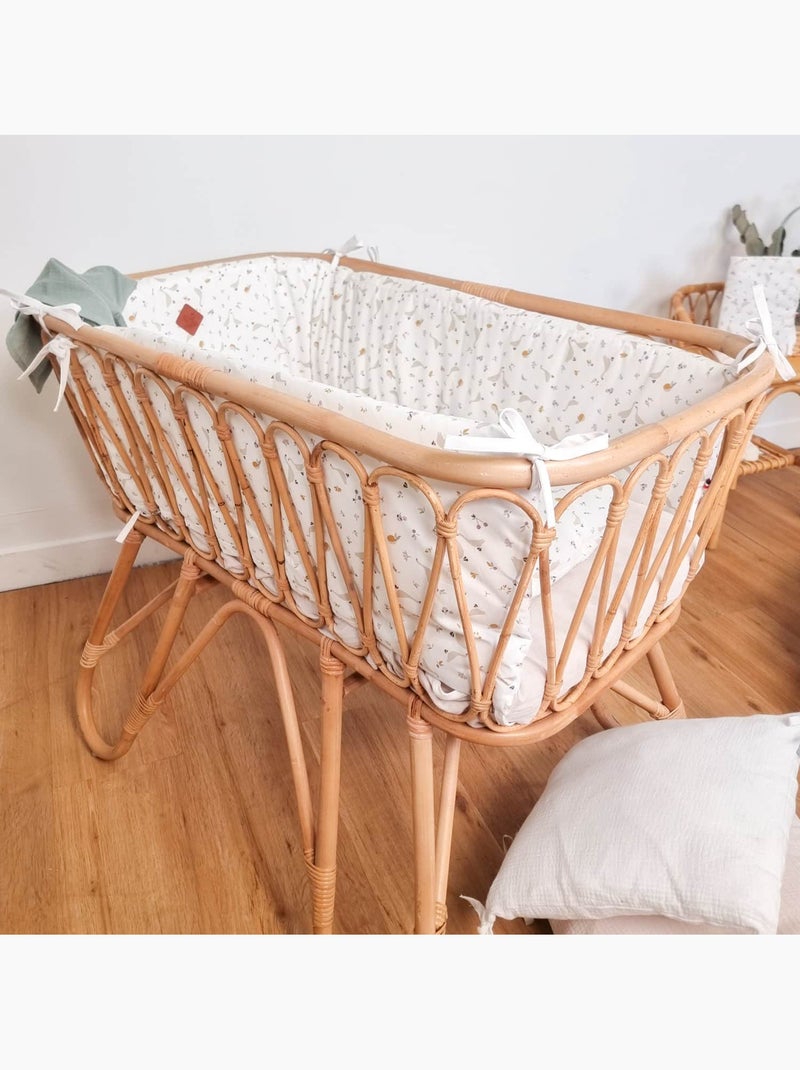 Lenzuolo con angoli per culla in cotone | SEVIRA KIDS Multicolore - Kiabi