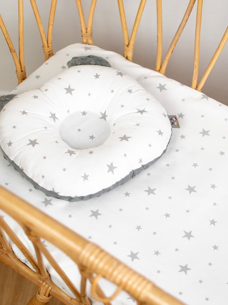 Lenzuolo con angoli per culla in cotone | sevira kids | sevira kids Bianco - Kiabi