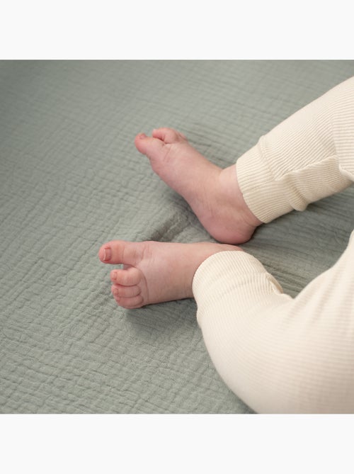 Lenzuolo con angoli per culla in garza di cotone | SEVIRA KIDS - Kiabi