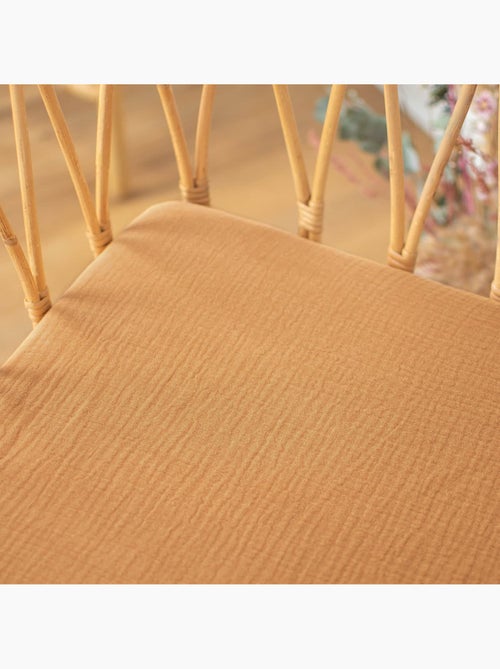 Lenzuolo con angoli per culla in garza di cotone | SEVIRA KIDS - Kiabi