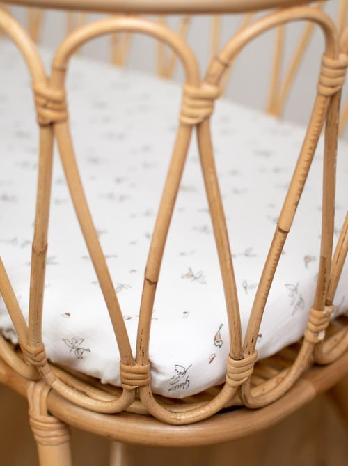 Lenzuolo con angoli per culla in garza di cotone | SEVIRA KIDS - Kiabi