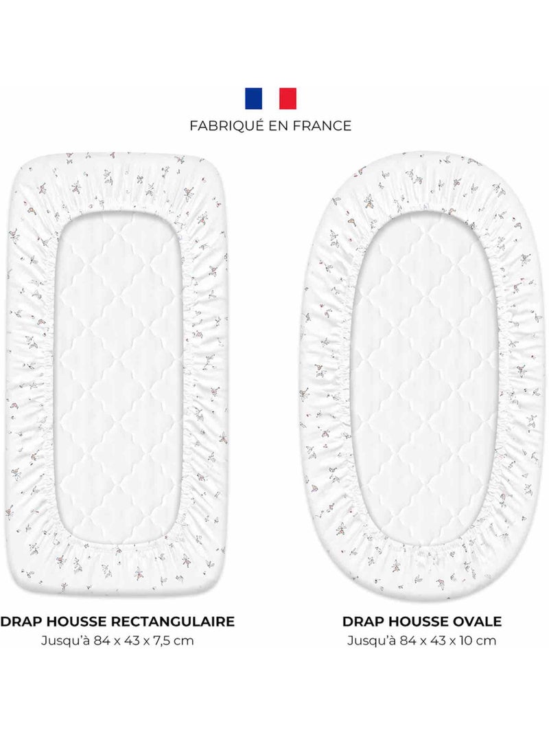 Lenzuolo con angoli per culla in garza di cotone | SEVIRA KIDS Multicolore - Kiabi