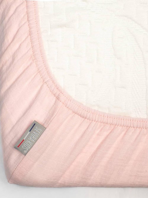 Lenzuolo con angoli per culla in garza di cotone | SEVIRA KIDS - Kiabi