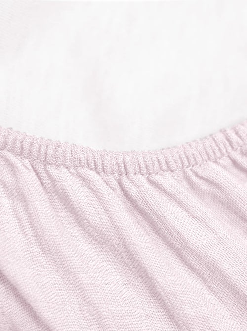 Lenzuolo con angoli per culla in garza di cotone | SEVIRA KIDS - Kiabi