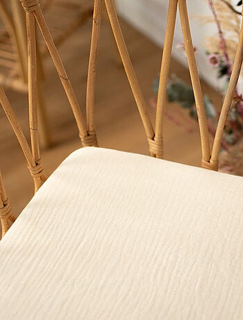 Lenzuolo con angoli per culla in garza di cotone | sevira kids | sevira kids