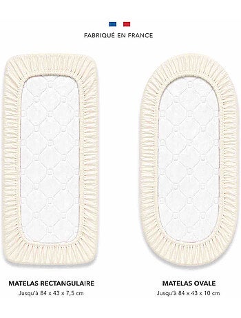 Lenzuolo con angoli per culla in garza di cotone | sevira kids | sevira kids