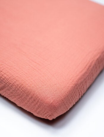 Lenzuolo con angoli per culla in garza di cotone | sevira kids | sevira kids