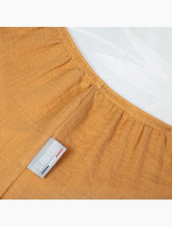 Lenzuolo con angoli per culla in garza di cotone | sevira kids | sevira kids